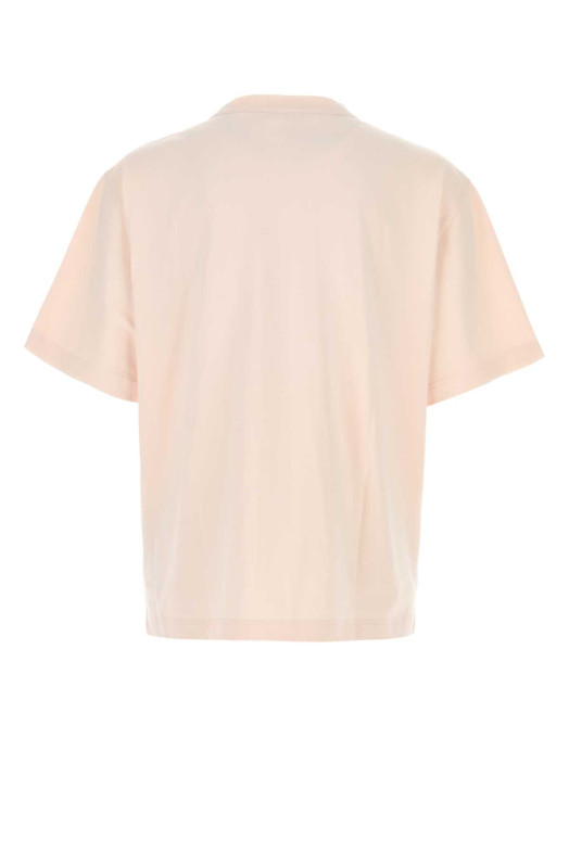 Pastel pink cotton oversize t-shirt MAISON KITSUNE (PM00109KJ0119)