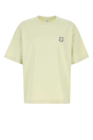 Pastel green cotton oversize t-shirt MAISON KITSUNE (PM00109KJ0119)