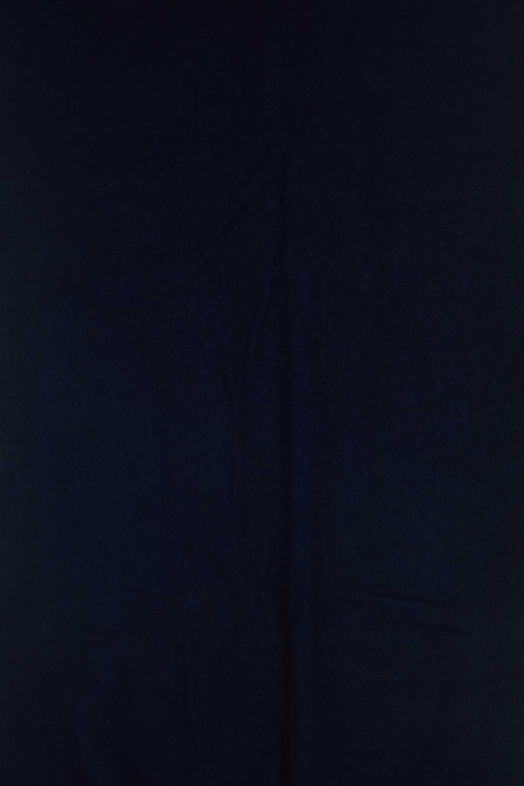 Navy blue wool scarf MAISON KITSUNE (PM06201WB0044)