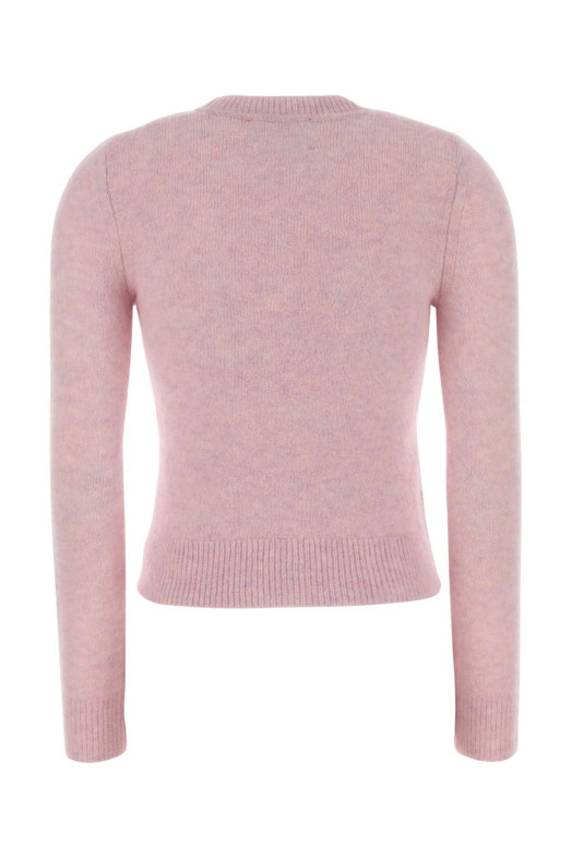 Pink stretch alpaca blend Isadora sweater ISABEL MARANT ETOILE (PU0780FAD1L12E)