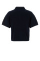 Midnight blue cotton blend Althea polo shirt ISABEL MARANT ETOILE (PU0849FAC1L17E)