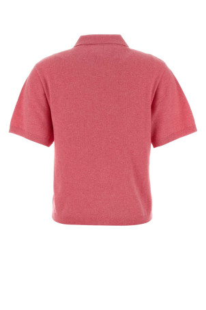 Pink cotton blend Althea polo shirt ISABEL MARANT ETOILE (PU0849FAC1L17E)