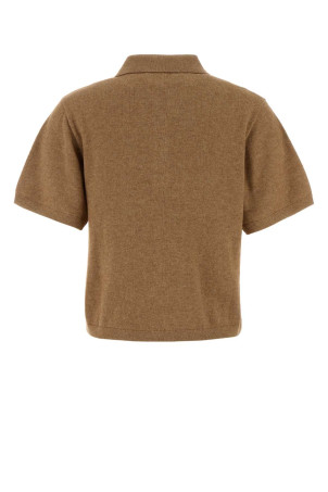Biscuit cotton blend Althea polo shirt ISABEL MARANT ETOILE (PU0849FAC1L17E)