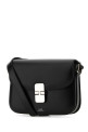 Black leather Grace crossbody bag Black A.P.C. (PXBVNF61413)