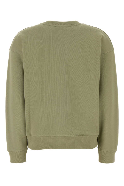 Sage green cotton sweatshirt MAISON KITSUNE (QW00306KM0341)