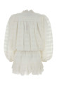 White cotton Preya mini dress ISABEL MARANT ETOILE (RO0952FAD1J05E)