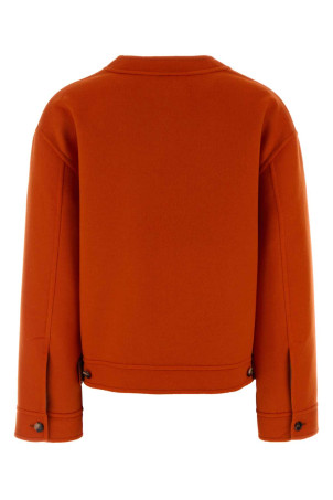 Orange wool blend cardigan LOEWE (S359Y02XFU)