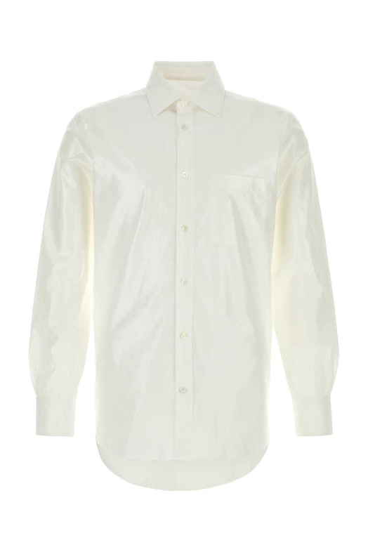 White poplin shirt Black MAISON MARGIELA (S50DT0071S43001)