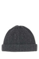 Dark grey wool beanie hat MAISON MARGIELA (S50TB0016M13226)