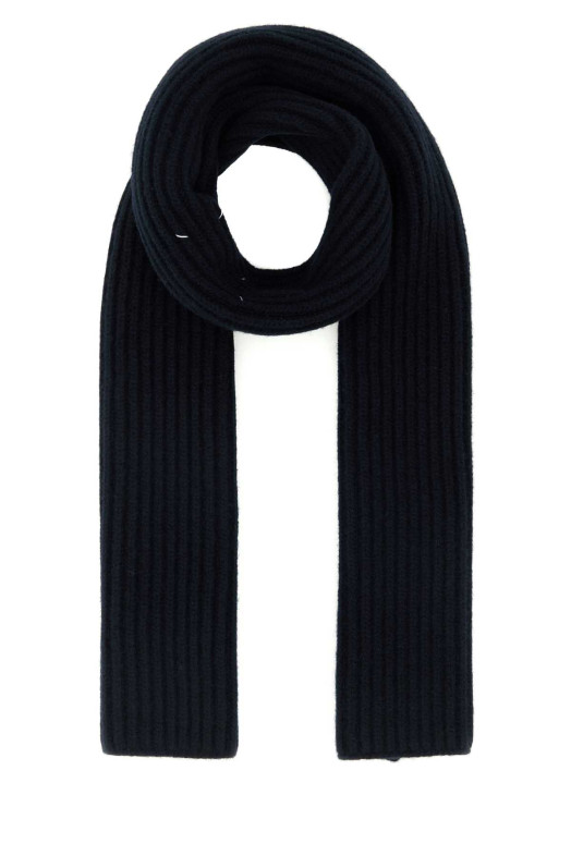 Midnight blue wool scarf MAISON MARGIELA (S50TE0112M13226)