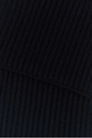 Midnight blue wool scarf MAISON MARGIELA (S50TE0112M13226)