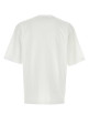 White cotton oversize t-shirt White DSQUARED (S71GD1653D20033)