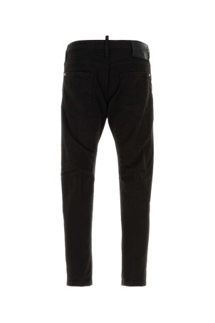 Black stretch denim Slim Twist jeans DSQUARED (S74LB1869S39781)