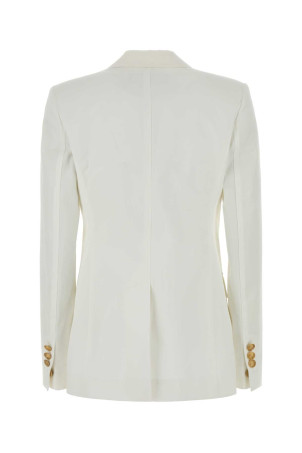 White cotton blazer White DSQUARED (S75BN0947D35448)