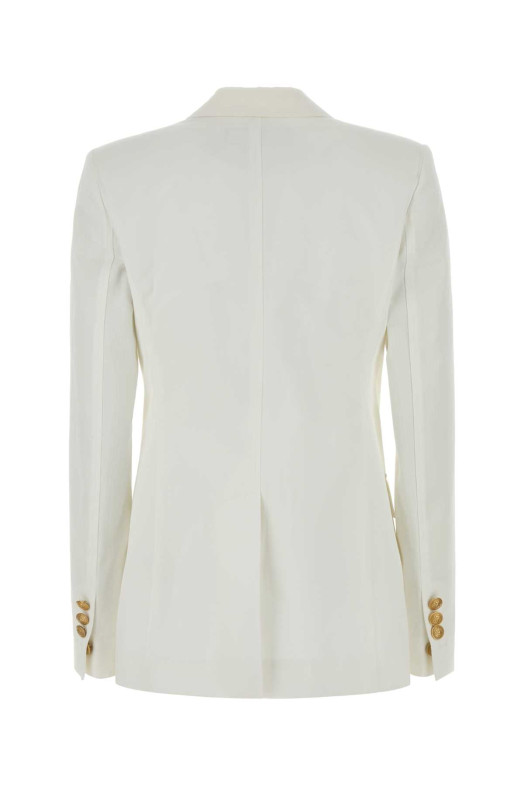 White cotton blazer White DSQUARED (S75BN0947D35448)