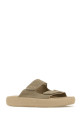 Dove grey suede slippers VEJA (SA3220670)