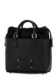 Black leather 5ac handbag MAISON MARGIELA (SB1WG0090P8833)