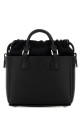 Black leather 5ac handbag MAISON MARGIELA (SB1WG0090P8833)
