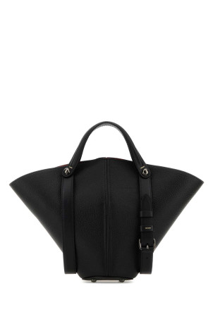 Black leather bucket bag MAISON MARGIELA (SB1WG0093P7268)