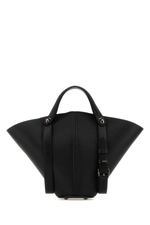 Black leather bucket bag MAISON MARGIELA (SB1WG0093P7268)