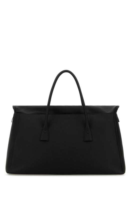 Black leather 5ac travel bag MAISON MARGIELA (SB1WI0003P8836)