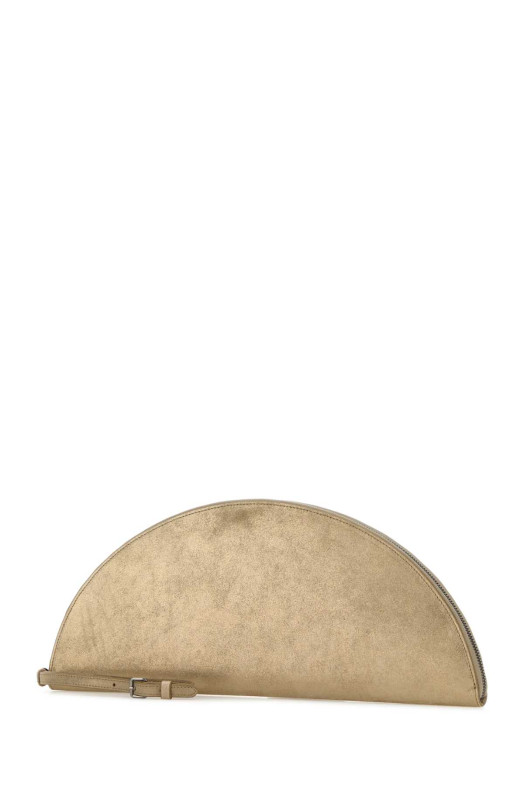 Gold leather clutch MAISON MARGIELA (SB1ZI0015P7453)