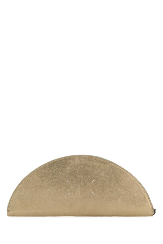 Gold leather clutch MAISON MARGIELA (SB1ZI0015P7453)