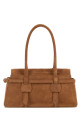 Camel suede shoulder bag DSQUARED (SDW008301503520)
