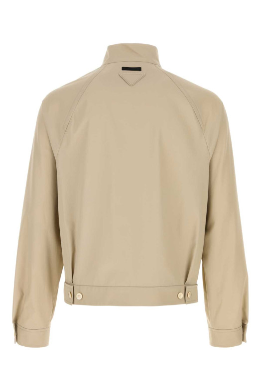 Sand cotton jacket PRADA (SGD086SOOO19AM)