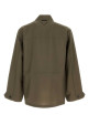 Olive green mohair blend jacket PRADA (SGD127SOOO12I1)