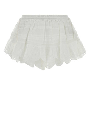 White cotton Puria shorts ISABEL MARANT ETOILE (SH0255FAD1J05E)