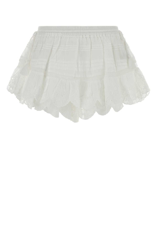 White cotton Puria shorts ISABEL MARANT ETOILE (SH0255FAD1J05E)