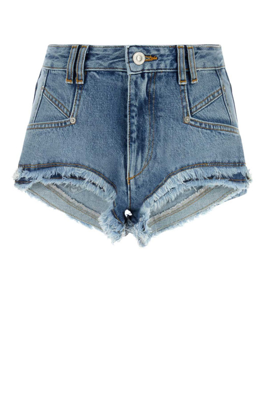 Denim Eneidala shorts ISABEL MARANT (SH0283FAD1H02I)