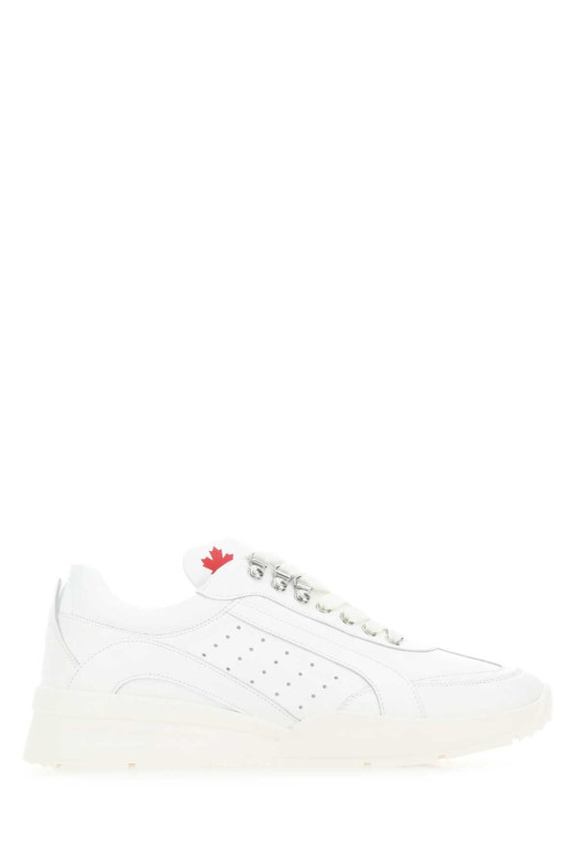 White leather sneakers DSQUARED (SNM027301500001)