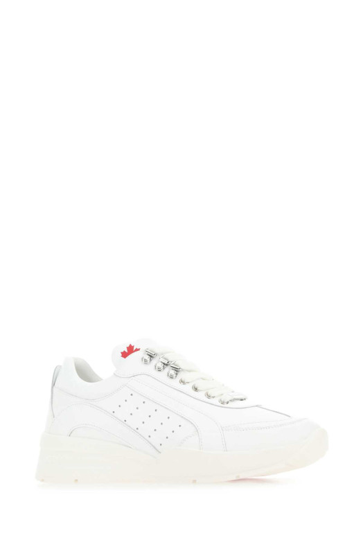 White leather sneakers DSQUARED (SNM027301500001)