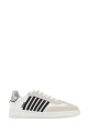 White nappa leather Boxer sneakers DSQUARED (SNM047618908715)