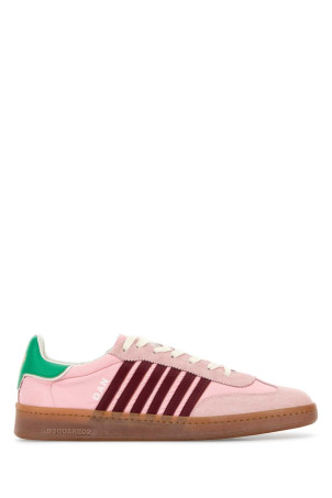 Pink nylon Boxer sneakers DSQUARED (SNM047711708709)