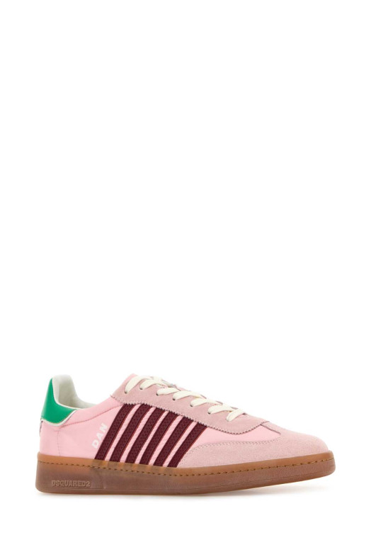 Pink nylon Boxer sneakers DSQUARED (SNM047711708709)