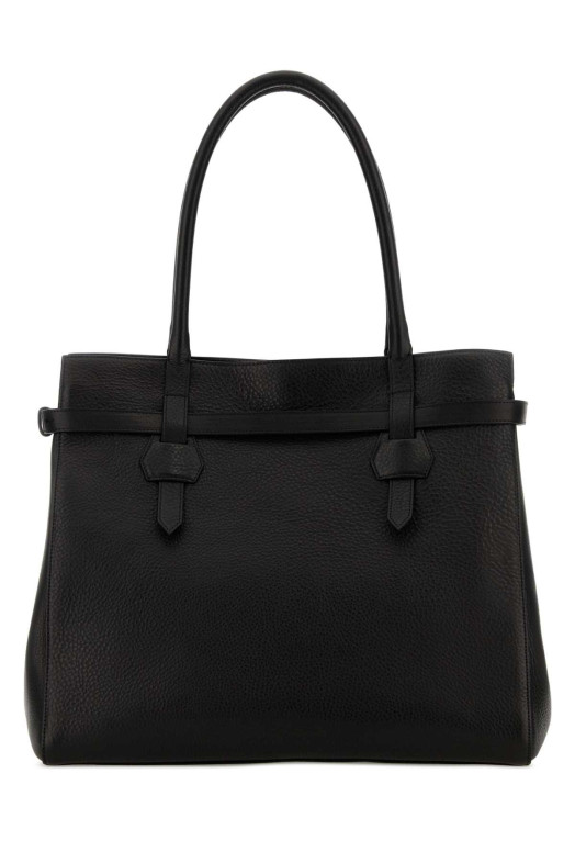 Black leather Twin shopping bag DSQUARED (SPW011112900001)