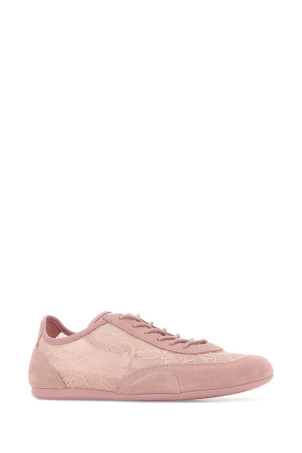 Pink lace and suede Sunny sneakers JIMMY CHOO (SUNNYFZGB)