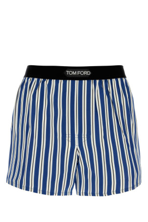 Printed stretch satin boxer TOM FORD (T4LE42180)