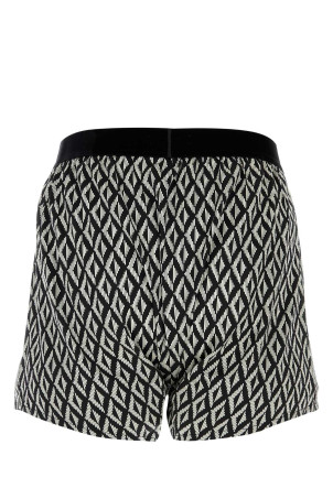 Printed stretch satin boxer TOM FORD (T4LE42200)