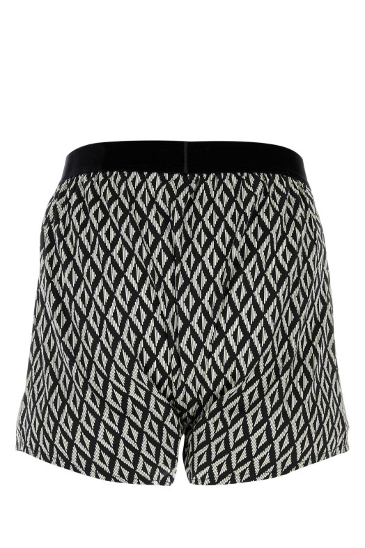 Printed stretch satin boxer TOM FORD (T4LE42200)