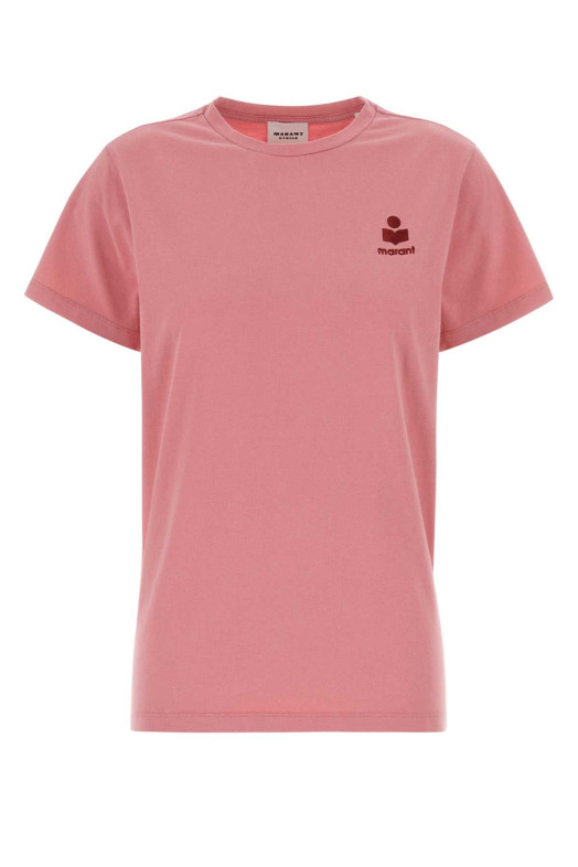 Pink cotton Aby t-shirt ISABEL MARANT ETOILE (TS0070FAA1N98E)