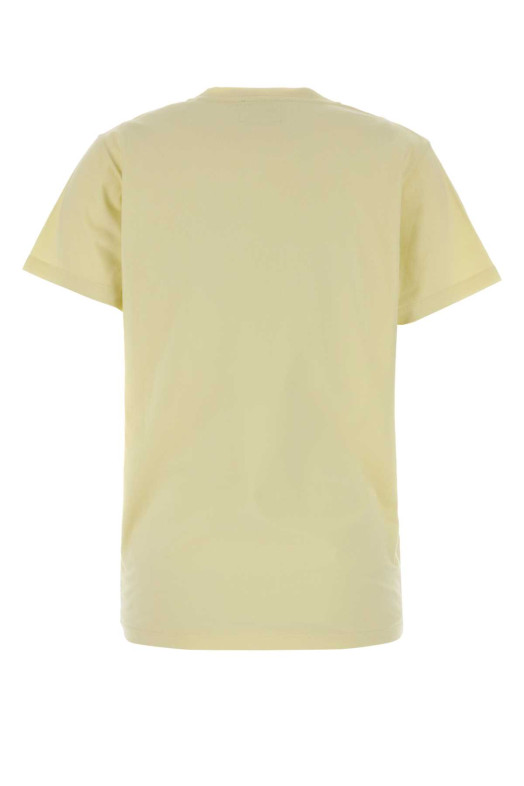 Pastel yellow cotton Aby t-shirt ISABEL MARANT ETOILE (TS0070FAA1N98E)