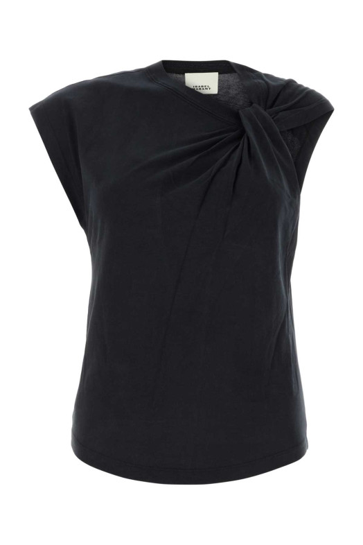 Black cotton Nayda t-shirt ISABEL MARANT (TS0175FAA1N41I)
