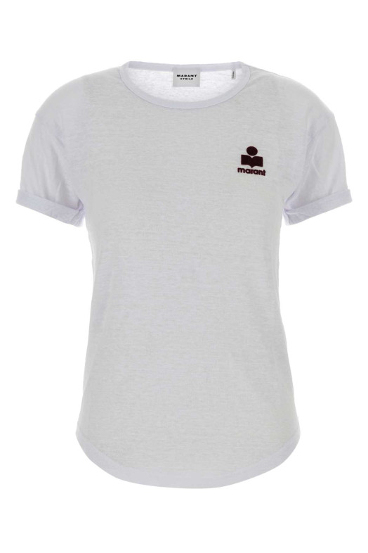 White linen Koldia t-shirt ISABEL MARANT ETOILE (TS0315FAA1N09E)
