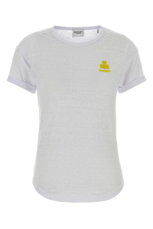 White linen Koldia t-shirt ISABEL MARANT ETOILE (TS0315FAA1N09E)