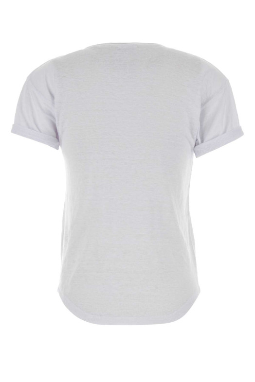 White linen Koldia t-shirt ISABEL MARANT ETOILE (TS0315FBA1N10E)