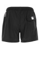 Black polyester swimming shorts FEDELI (TU00320)